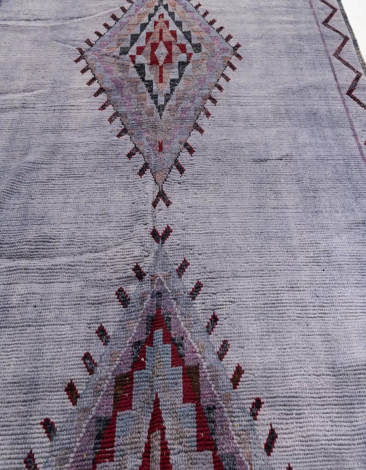 Detail image of 9' x 12' Hand Knotted Moroccan Wool Rug