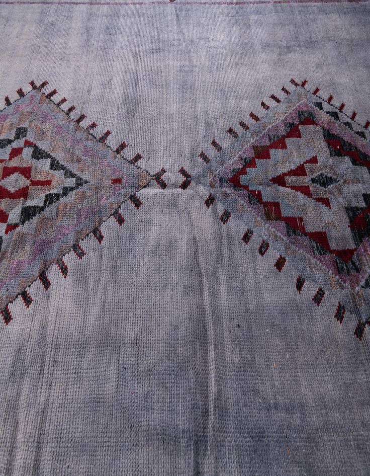 Detail image of 9' x 12' Hand Knotted Moroccan Wool Rug