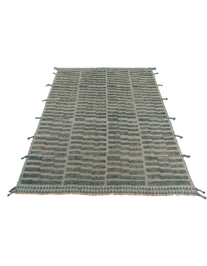 5' 2 x 7' Hand Knotted Moroccan Wool Rug