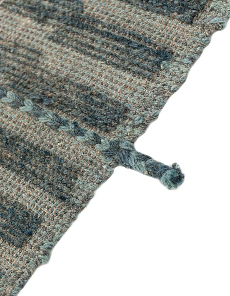 Detail image of 5' 2 x 7'  Hand Knotted Moroccan Wool Rug