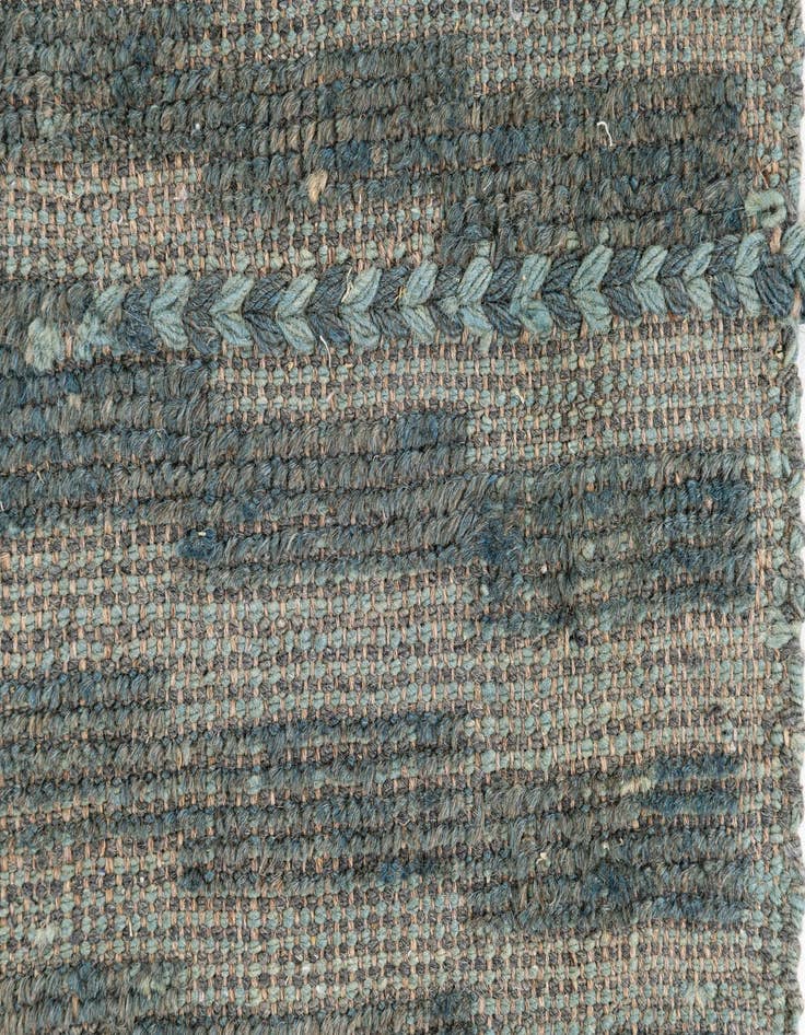 Detail image of 5' 2 x 7'  Hand Knotted Moroccan Wool Rug