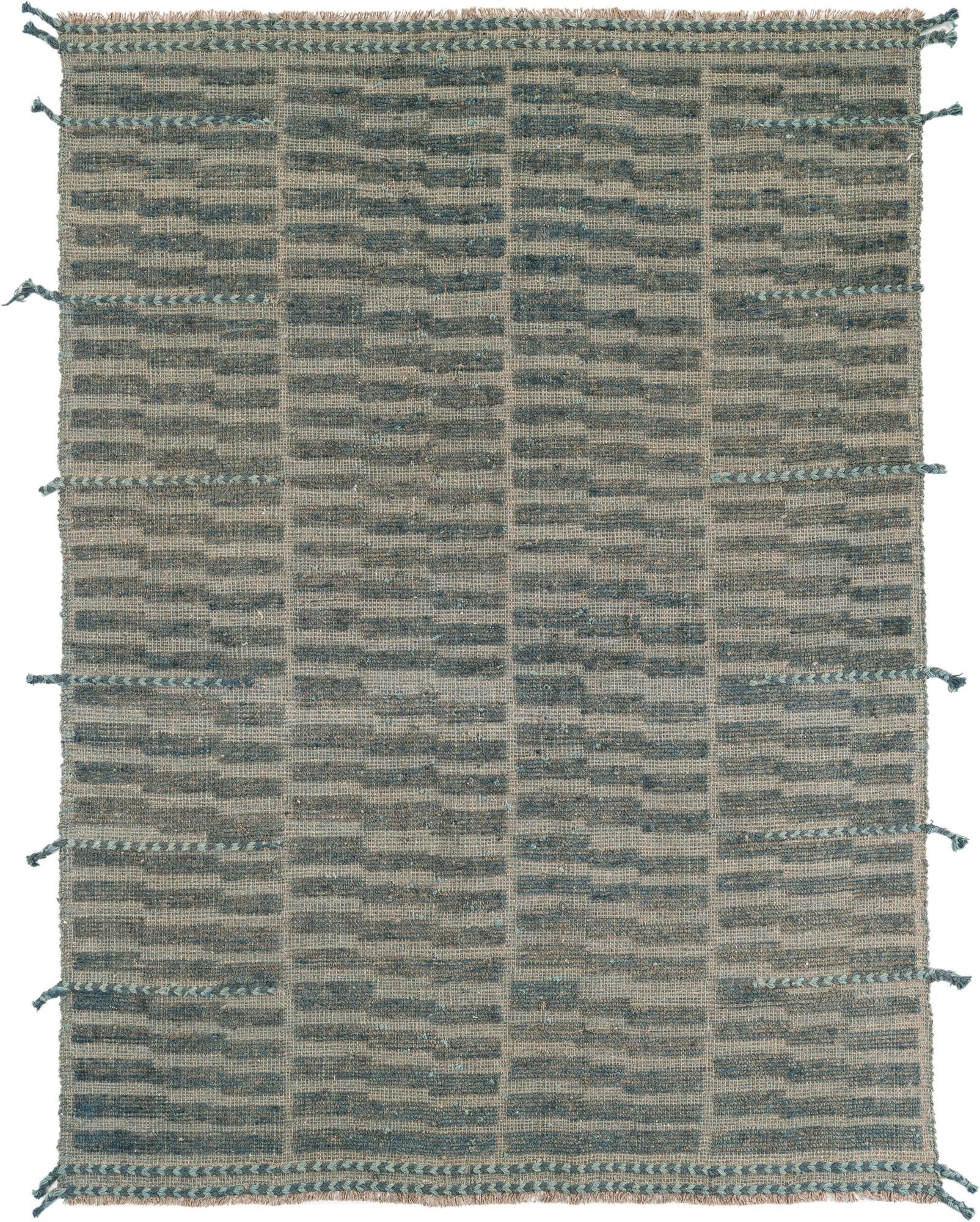 5' 2 x 7' Hand Knotted Moroccan Wool Rug