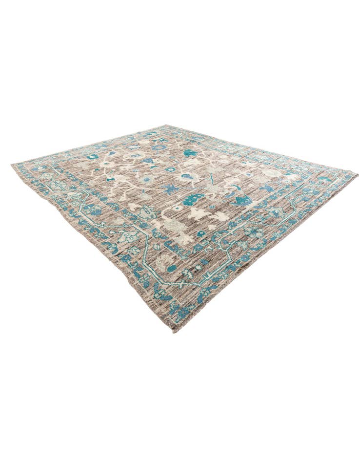 Detail image of 8' 3 x 12' 1 Hand Knotted Moroccan Wool Rug