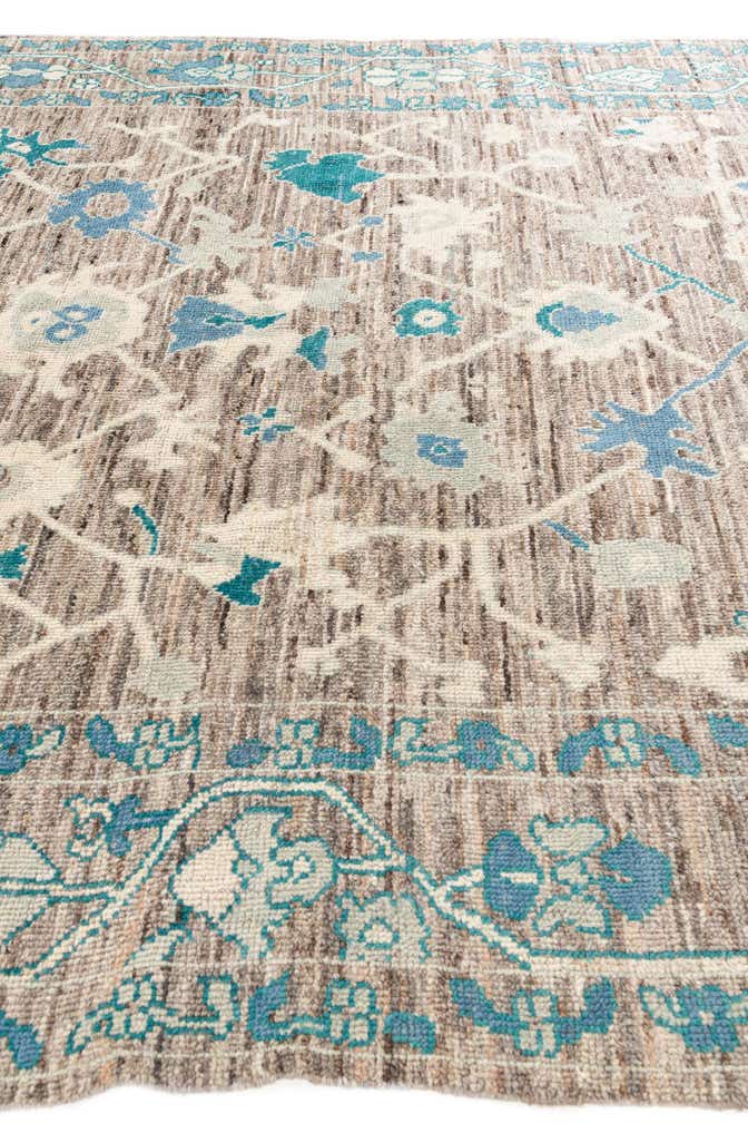 8' 3 x 12' 1 Hand Knotted Moroccan Wool Rug