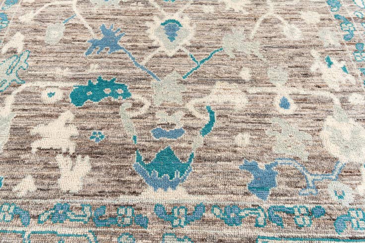 Detail image of 8' 3 x 12' 1 Hand Knotted Moroccan Wool Rug