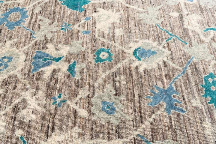 8' 3 x 12' 1 Hand Knotted Moroccan Wool Rug