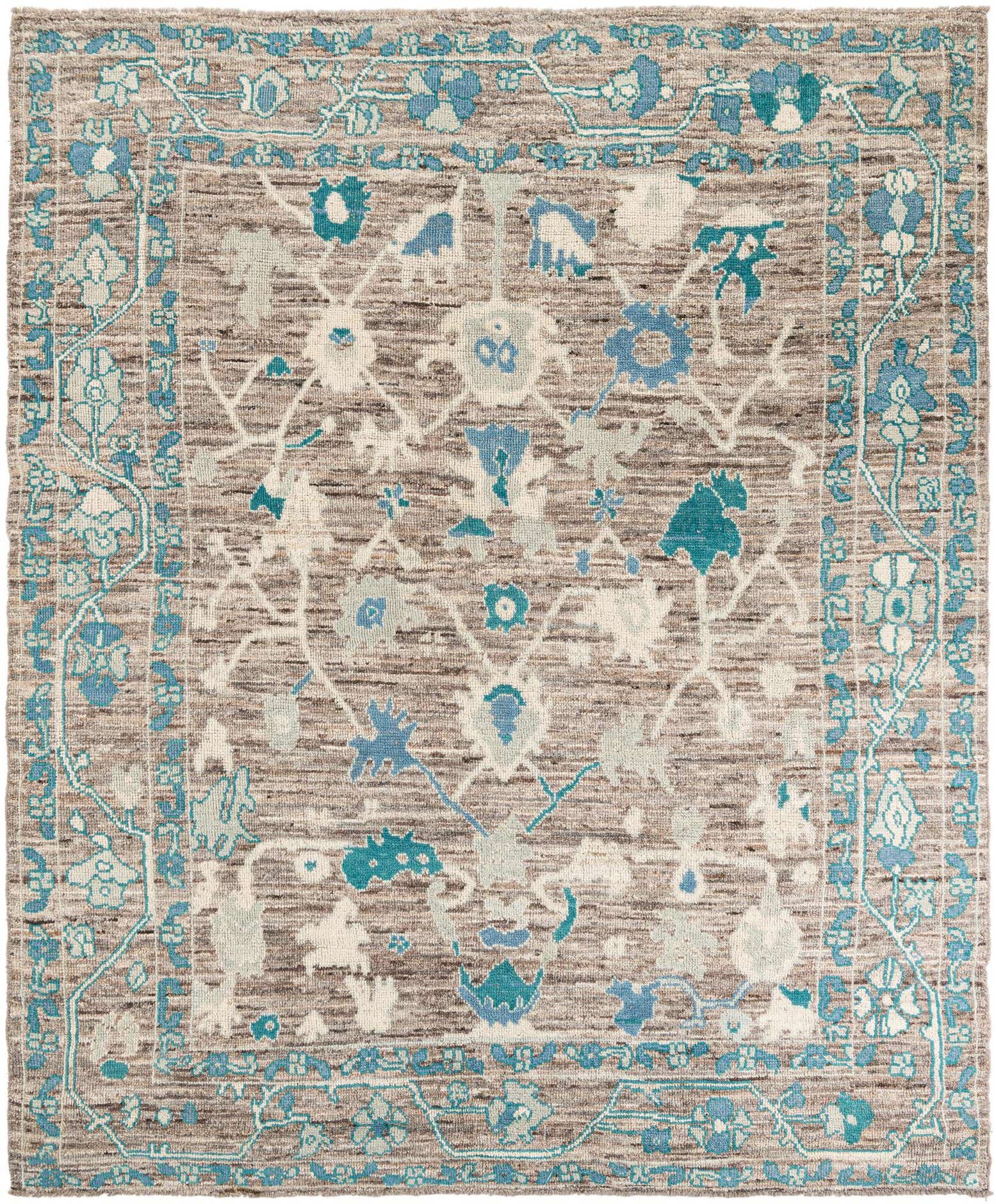 8' 3 x 12' 1 Hand Knotted Moroccan Wool Rug