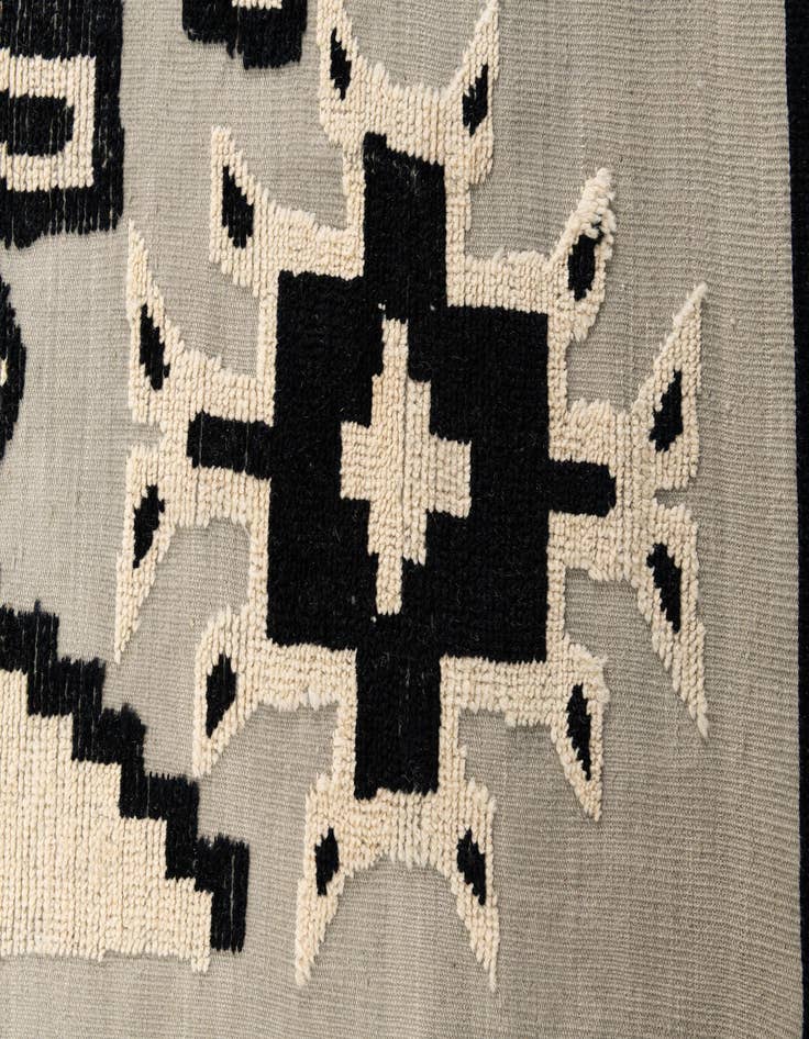 Detail image of 7' 10 x 10' 7  Hand Knotted Moroccan Wool Rug