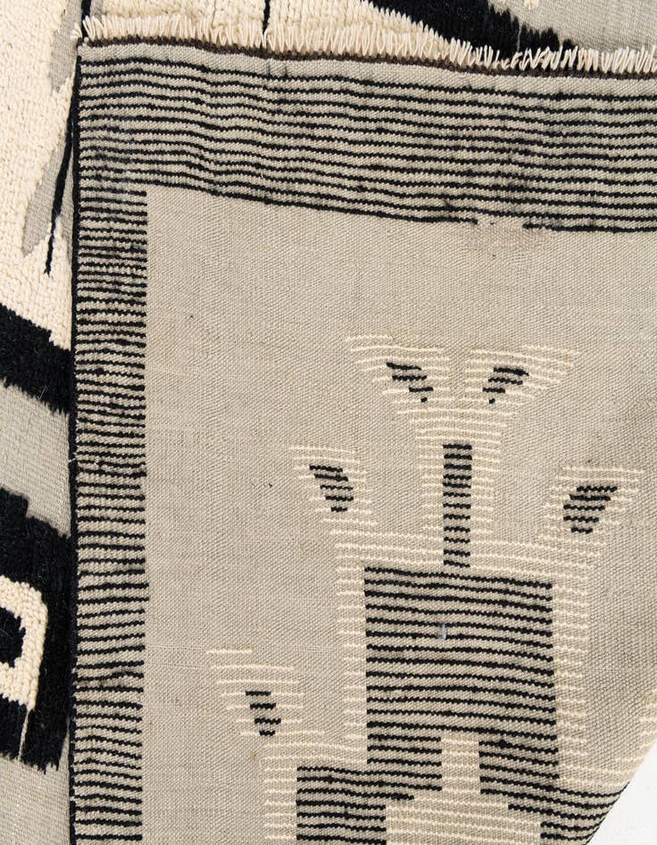 Detail image of 7' 10 x 10' 7  Hand Knotted Moroccan Wool Rug