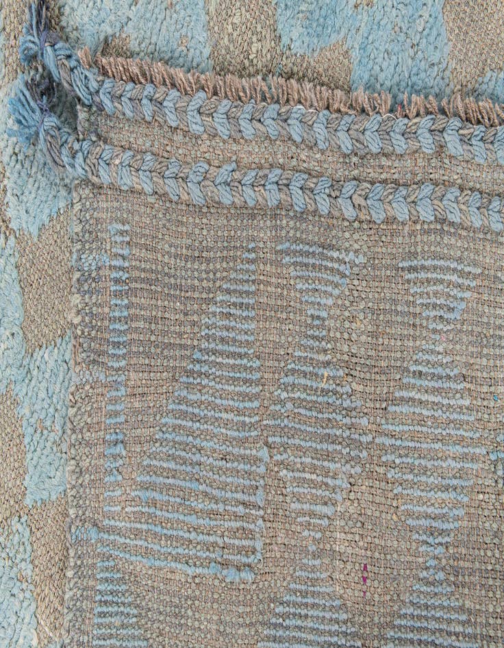 Detail image of 5' 2 x 7' 1  Hand Knotted Moroccan Wool Rug