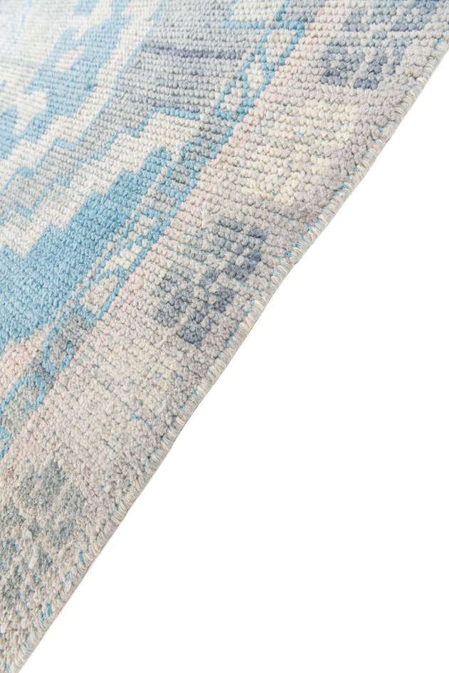 Detail image of 6' 7 x 9' 7 Hand Knotted Moroccan Wool Rug