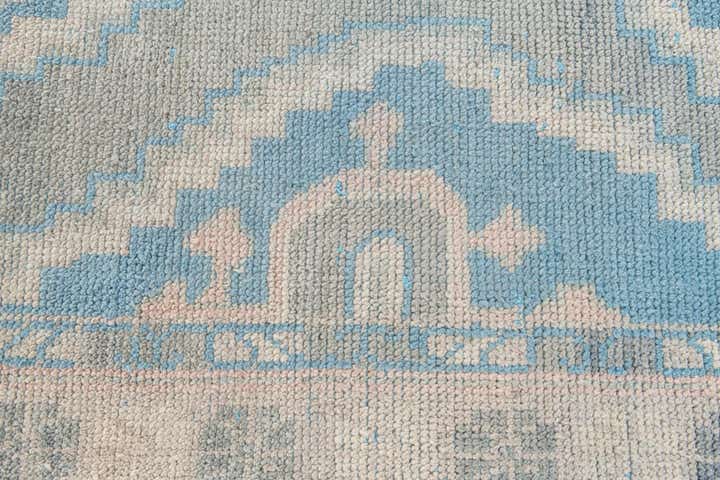 6' 7 x 9' 7 Hand Knotted Moroccan Wool Rug