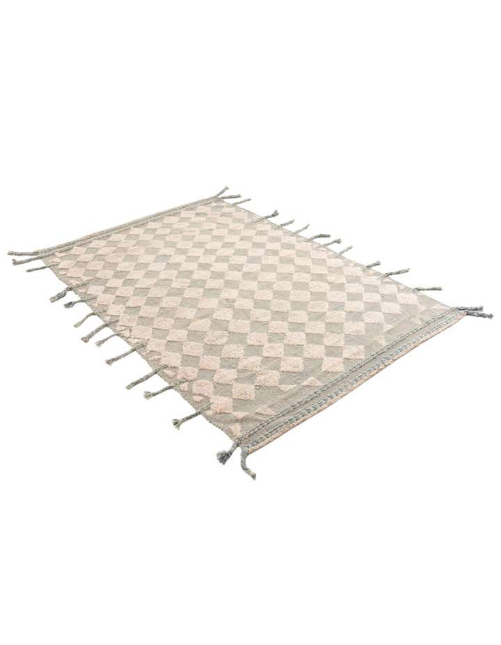 4' x 5' 9 Hand Knotted Moroccan Wool Rug