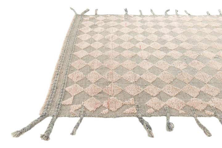 4' x 5' 9 Hand Knotted Moroccan Wool Rug
