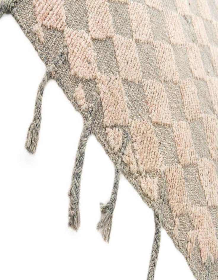 Detail image of 4' x 5' 9  Hand Knotted Moroccan Wool Rug