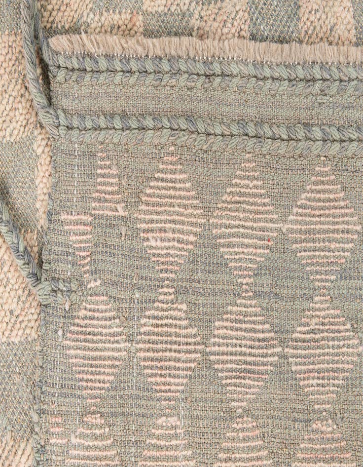 Detail image of 4' x 5' 9  Hand Knotted Moroccan Wool Rug