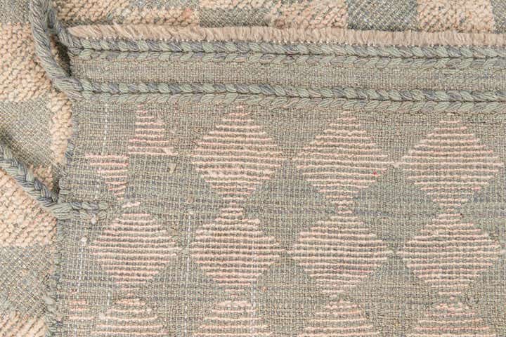 4' x 5' 9 Hand Knotted Moroccan Wool Rug