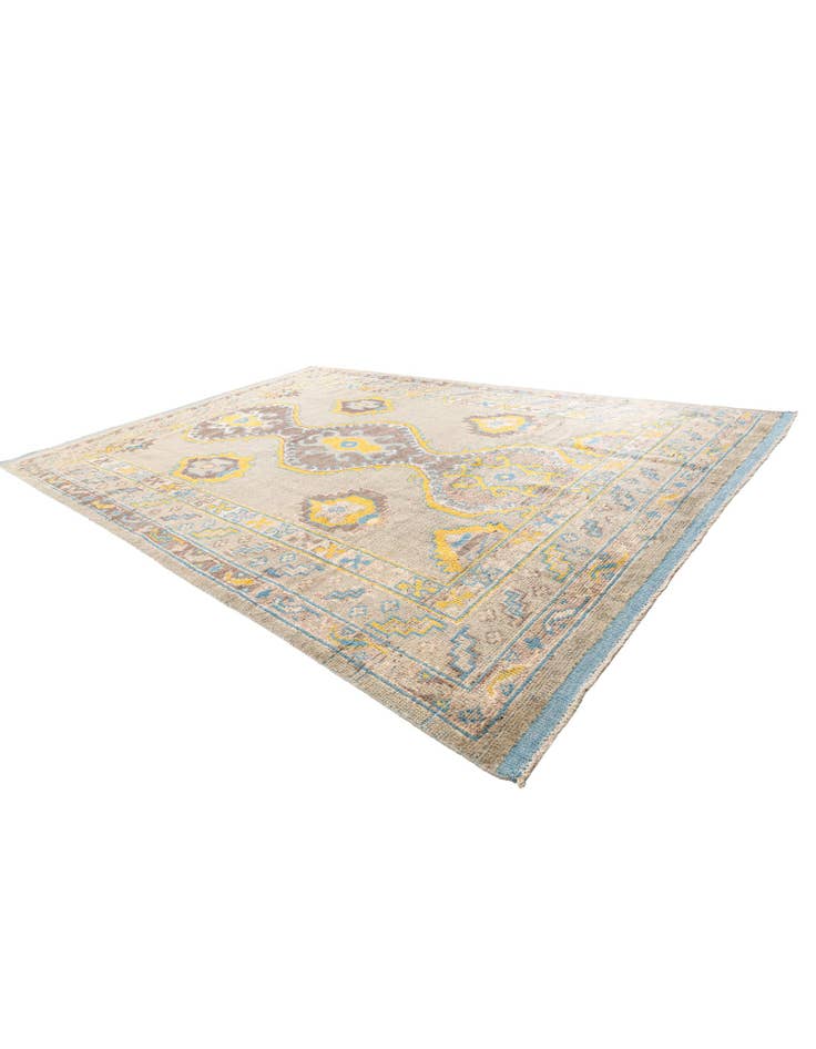Detail image of 8' 7 x 12' 3 Hand Knotted Moroccan Wool Rug