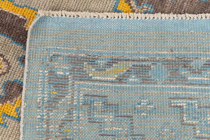 8' 7 x 12' 3 Hand Knotted Moroccan Wool Rug