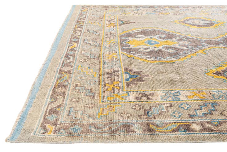 Detail image of 8' 7 x 12' 3 Hand Knotted Moroccan Wool Rug