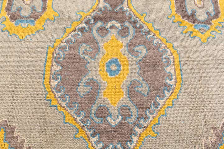 8' 7 x 12' 3 Hand Knotted Moroccan Wool Rug