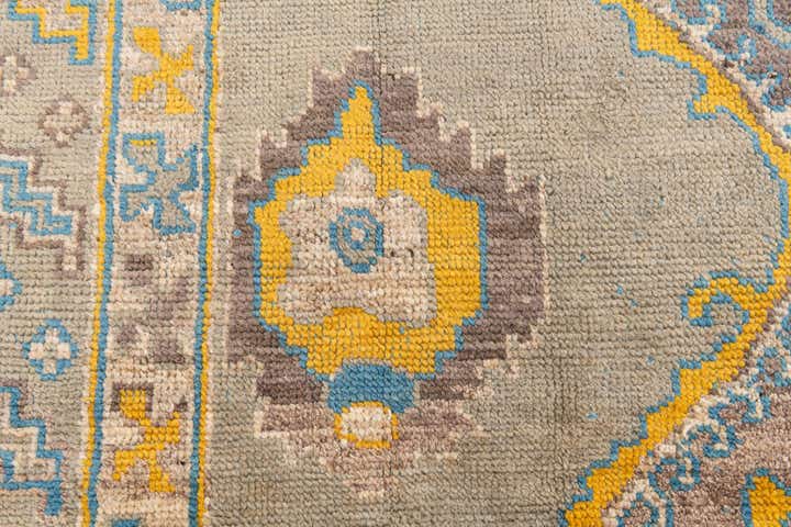 8' 7 x 12' 3 Hand Knotted Moroccan Wool Rug