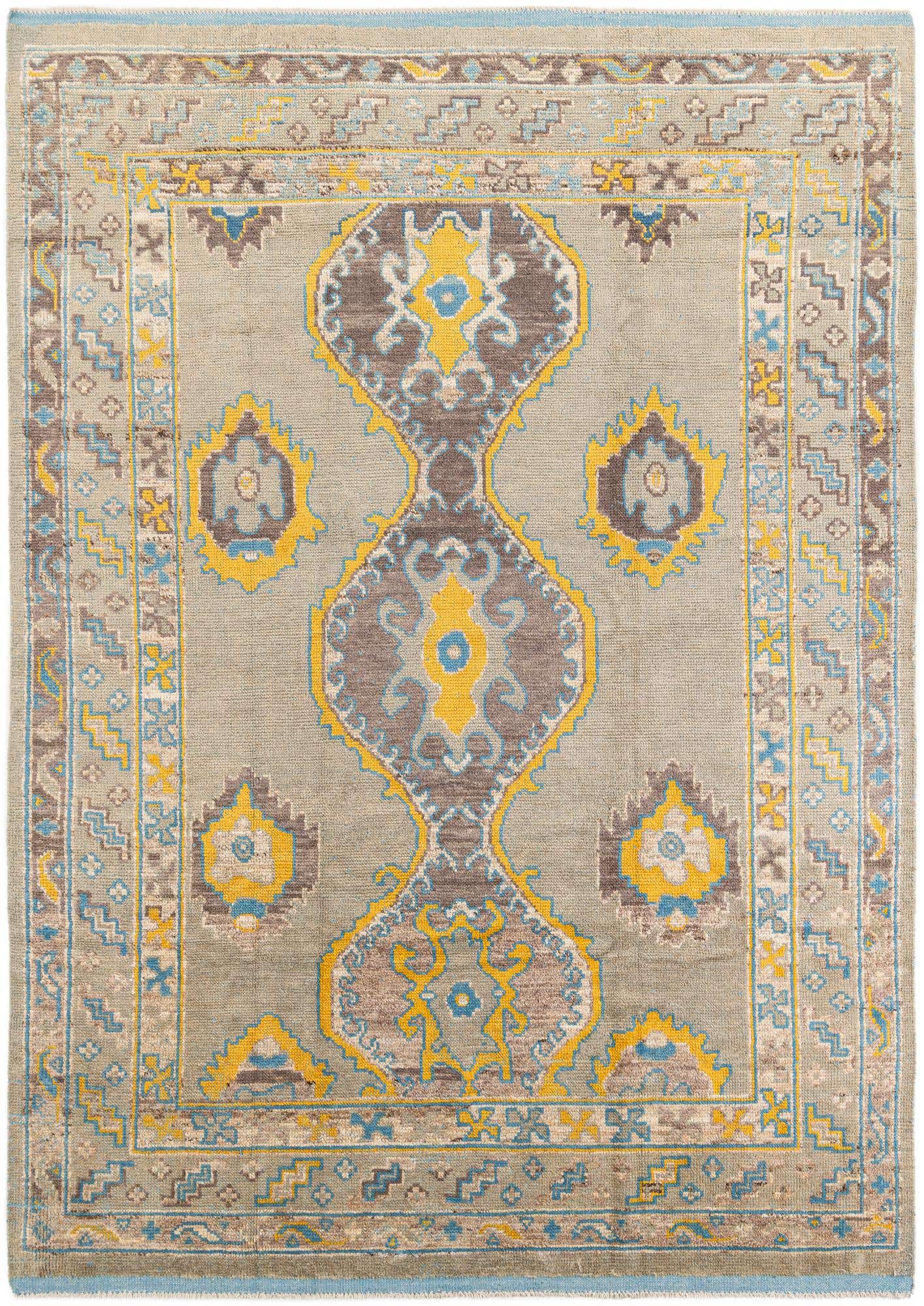 8' 7 x 12' 3 Hand Knotted Moroccan Wool Rug