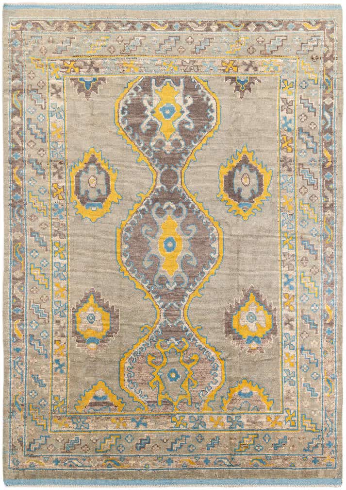 8' 7 x 12' 3 Hand Knotted Moroccan Wool Rug
