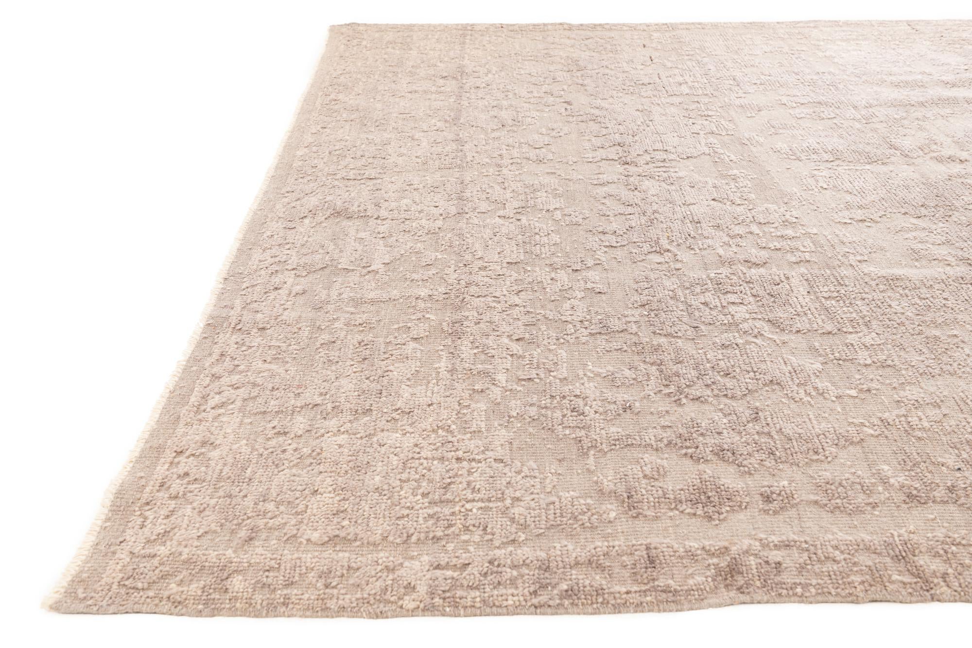 8' 4 x 10' 6 Hand Knotted Moroccan Wool Rug
