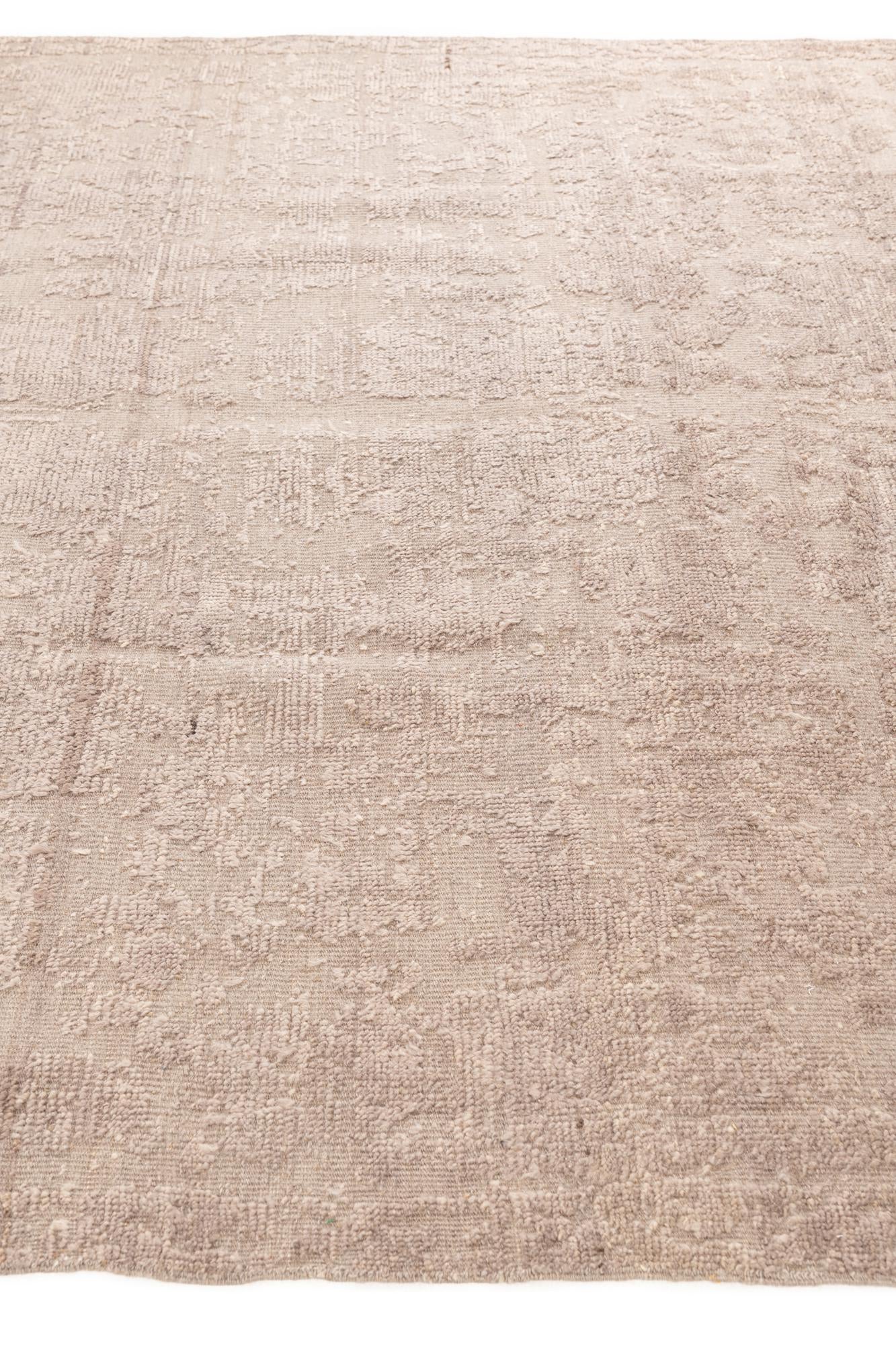 8' 4 x 10' 6 Hand Knotted Moroccan Wool Rug
