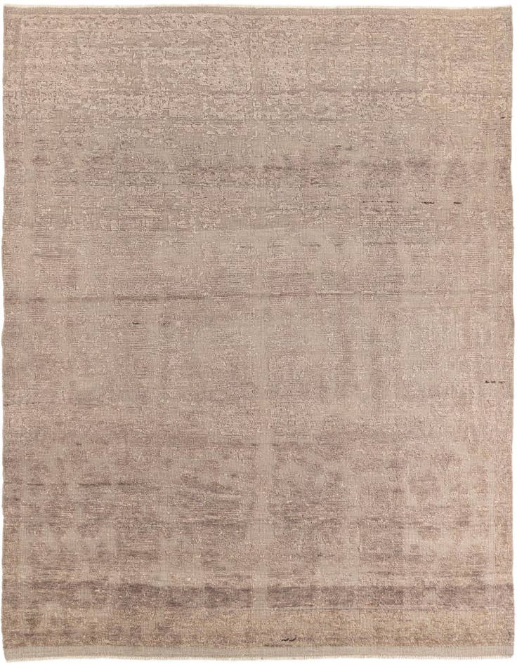 Detail image of 8' 4 x 10' 6 Hand Knotted Moroccan Wool Rug