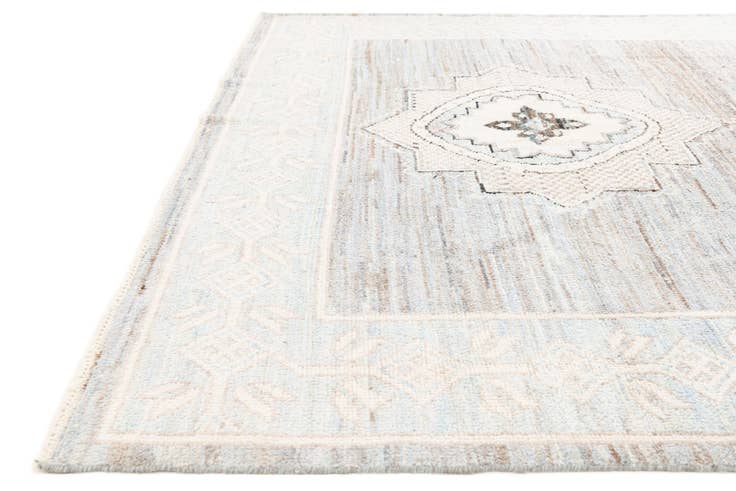 Detail image of 7' 9 x 10' 1 Hand Knotted Moroccan Wool Rug