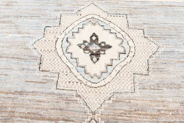 Detail image of 7' 9 x 10' 1 Hand Knotted Moroccan Wool Rug