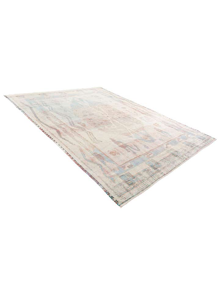 8' 9 x 11' 5 Hand Knotted Moroccan Wool Rug