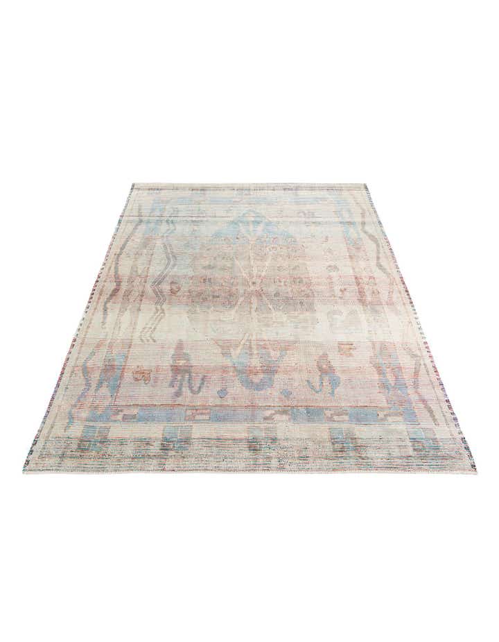 8' 9 x 11' 5 Hand Knotted Moroccan Wool Rug