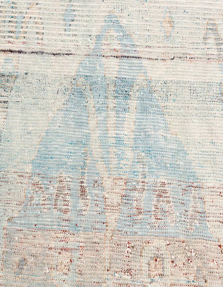Detail image of 8' 9 x 11' 5  Hand Knotted Moroccan Wool Rug
