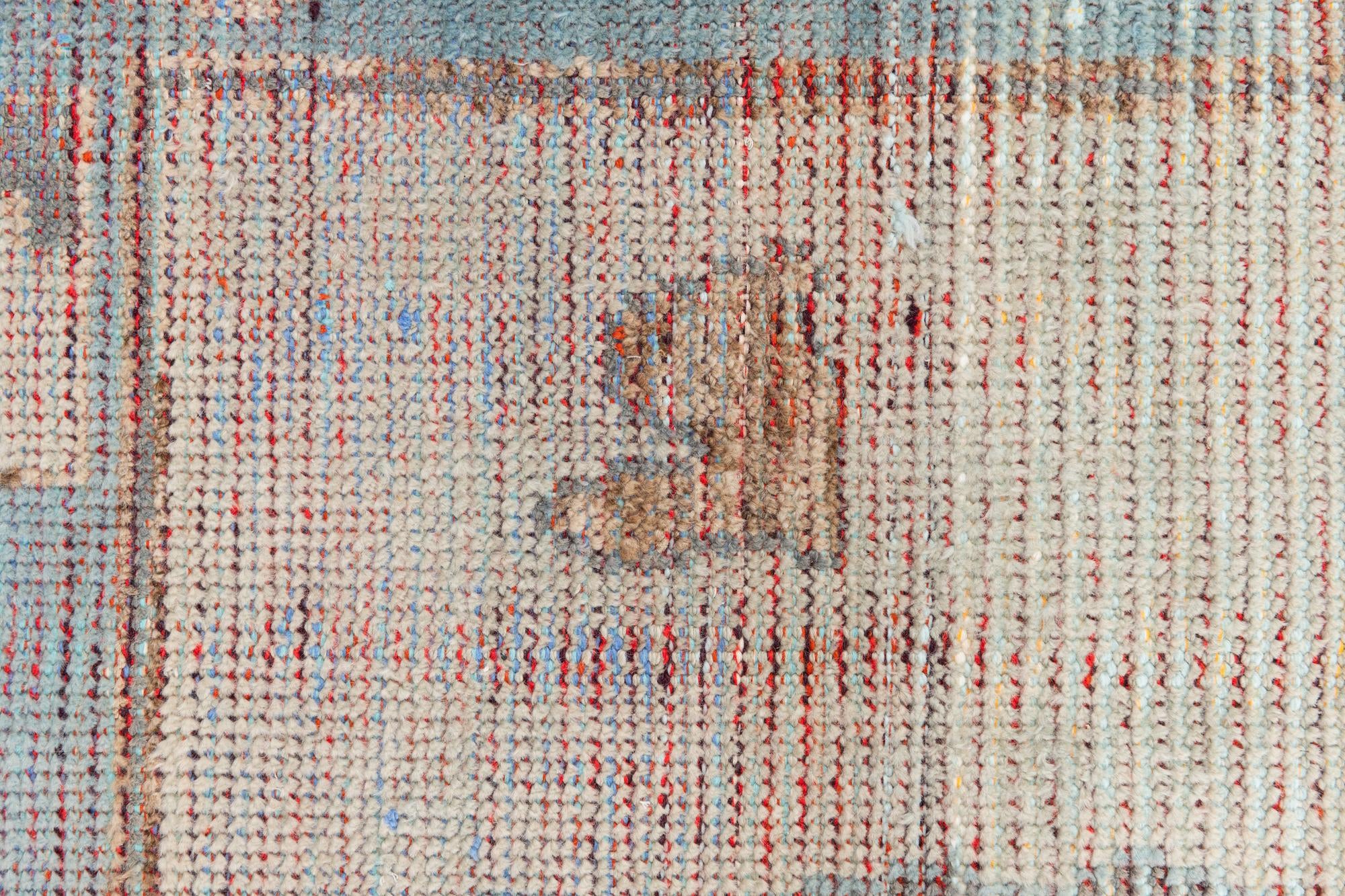 8' 9 x 11' 5 Hand Knotted Moroccan Wool Rug
