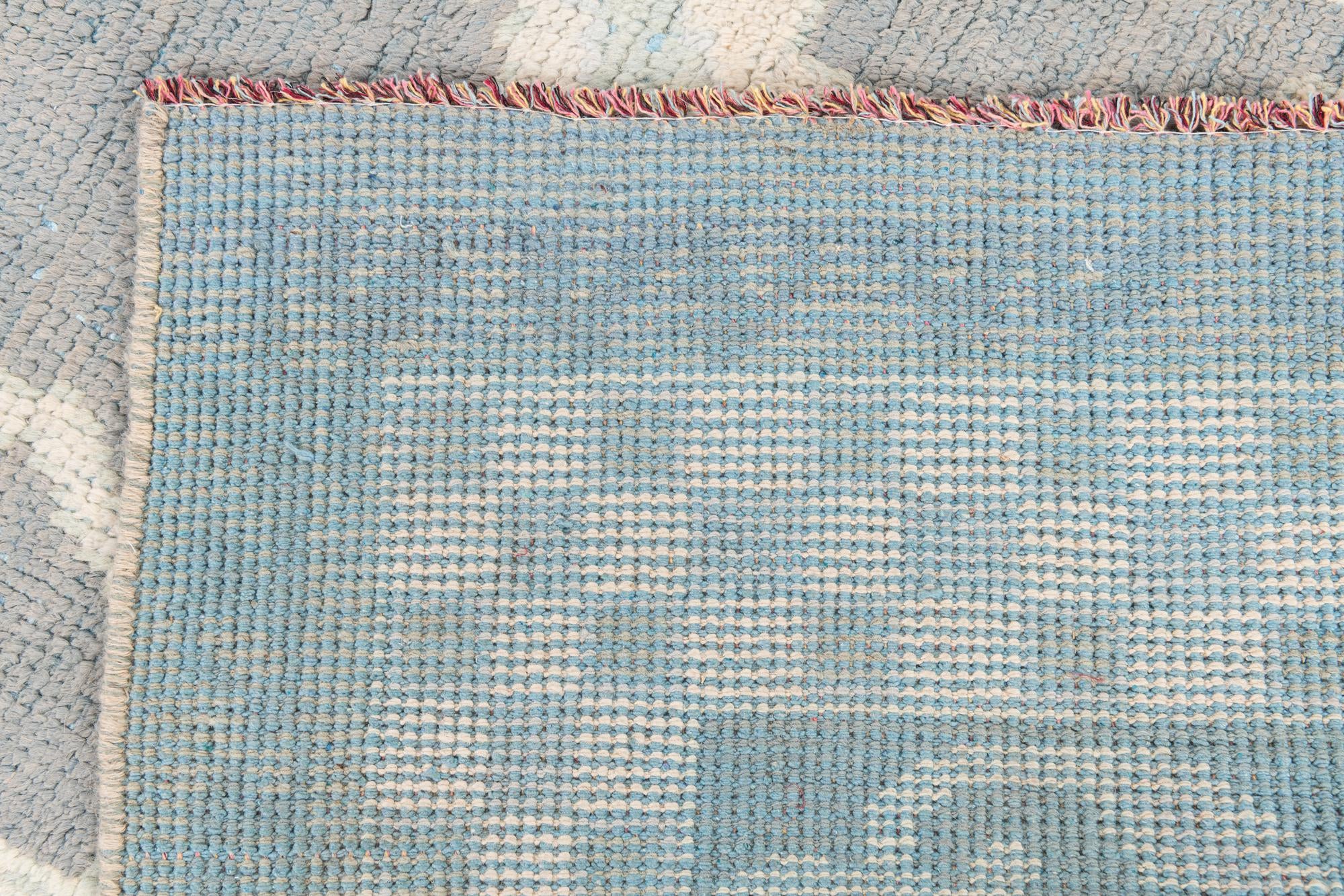 8' x 9' 10 Hand Knotted Moroccan Wool Rug