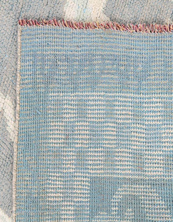 Detail image of 8' x 9' 10  Hand Knotted Moroccan Wool Rug