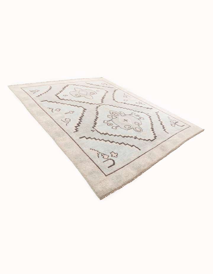 8' 5 x 10' 2 Hand Knotted Moroccan Wool Rug