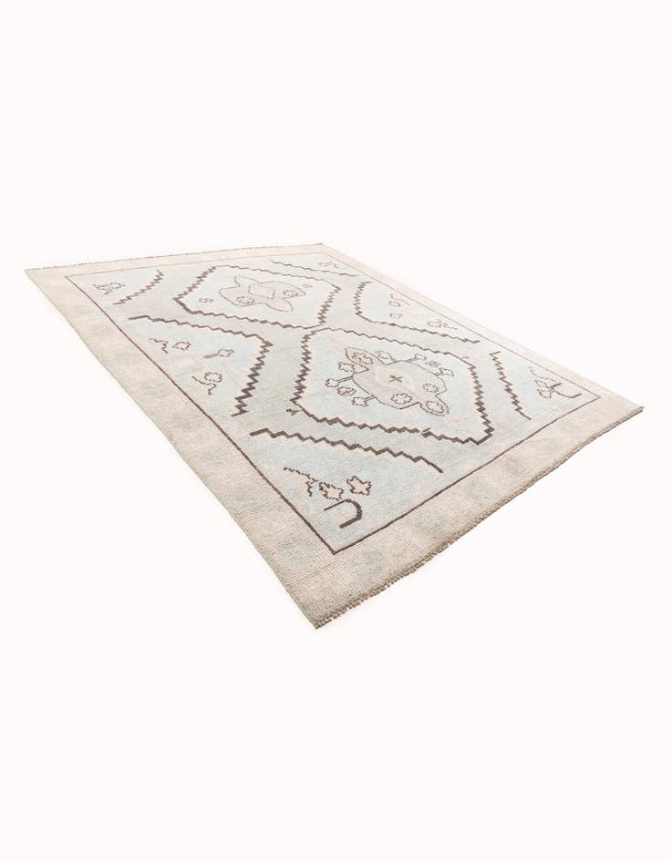 Detail image of 8' 5 x 10' 2 Hand Knotted Moroccan Wool Rug