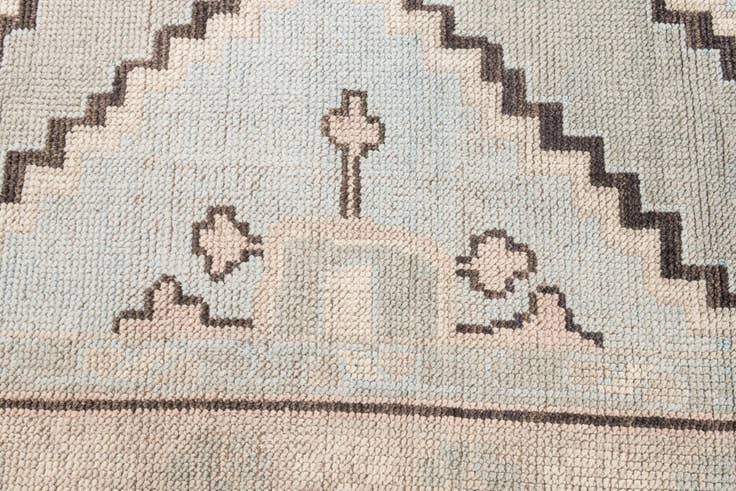 Detail image of 8' 5 x 10' 2 Hand Knotted Moroccan Wool Rug