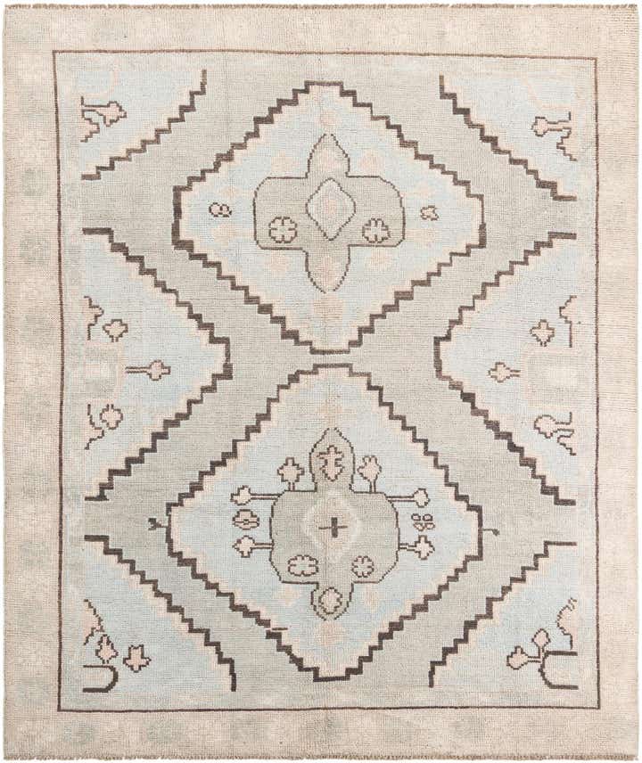 8' 5 x 10' 2 Hand Knotted Moroccan Wool Rug