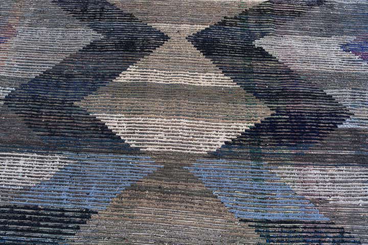 9' 2 x 12' 4 Hand Knotted Moroccan Wool Rug