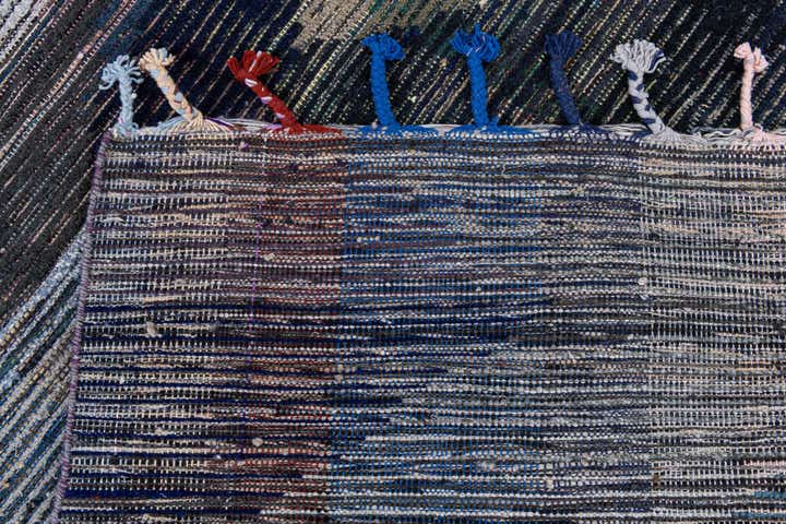 9' 2 x 12' 4 Hand Knotted Moroccan Wool Rug