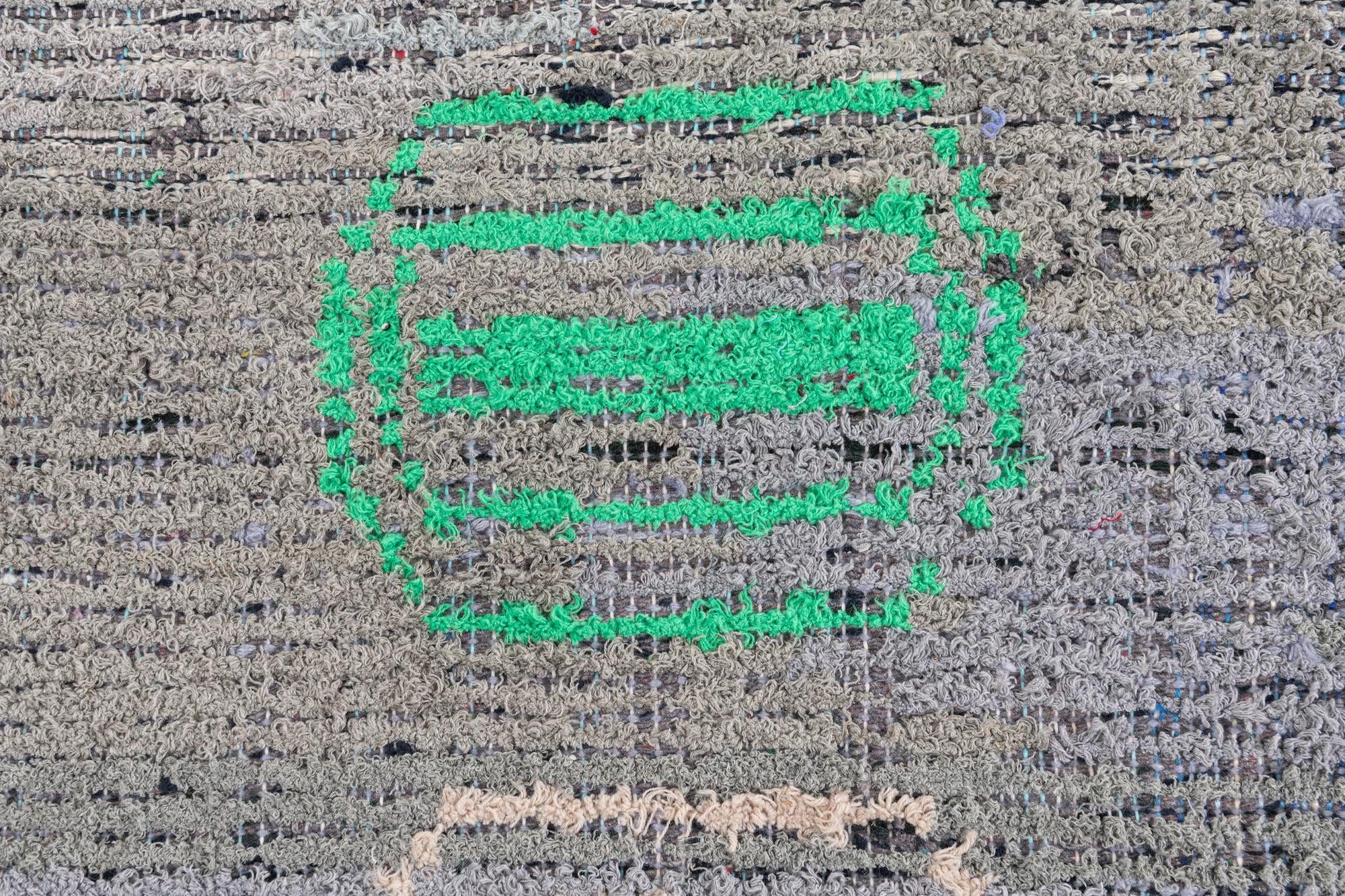 7' 9 x 10' 3 Hand Knotted Moroccan Wool Rug