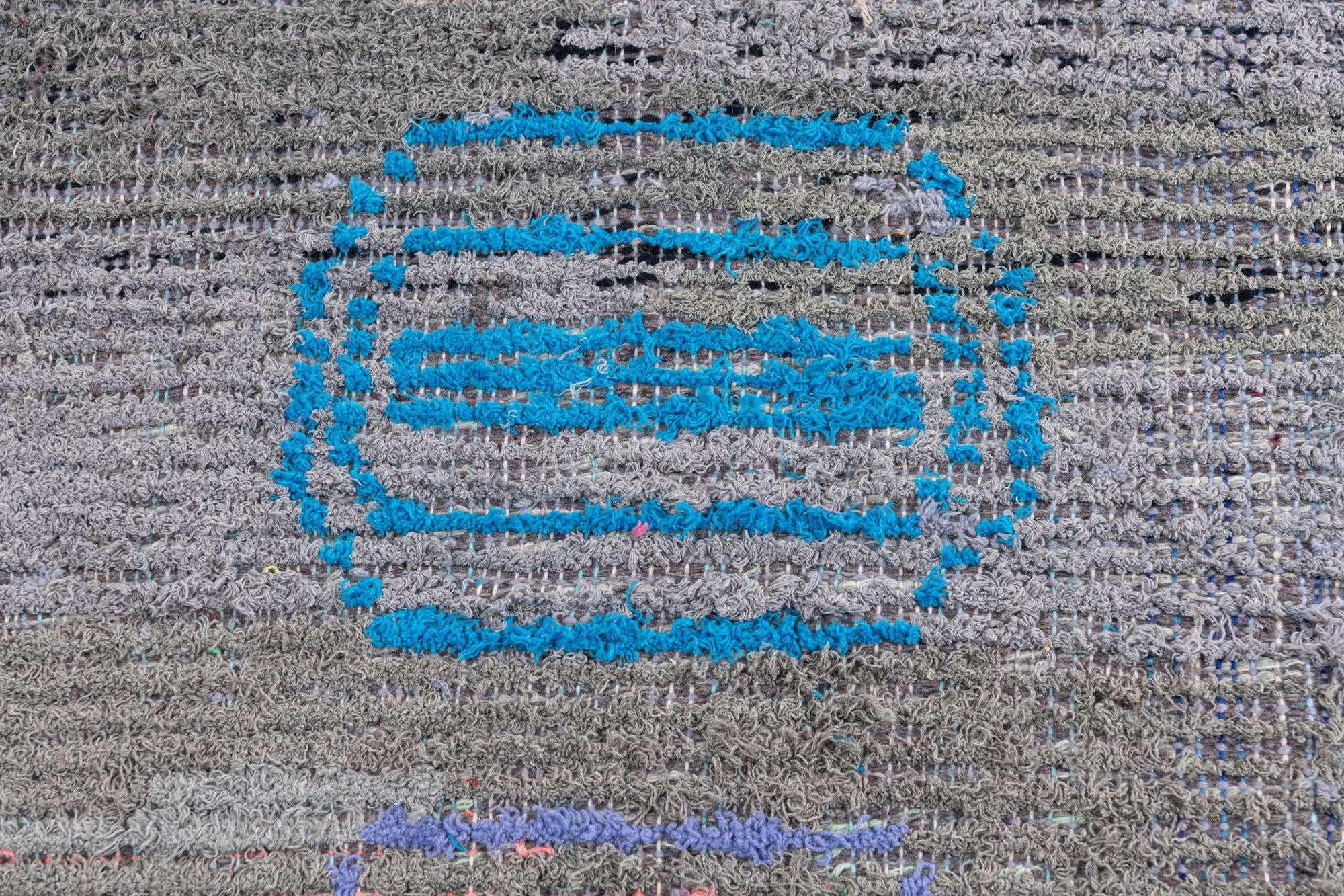 7' 9 x 10' 3 Hand Knotted Moroccan Wool Rug