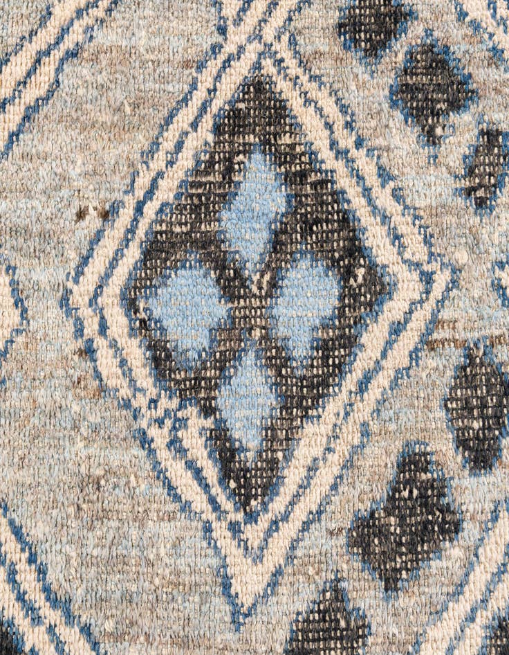 Detail image of 8' 3 x 10' 3  Hand Knotted Moroccan Wool Rug