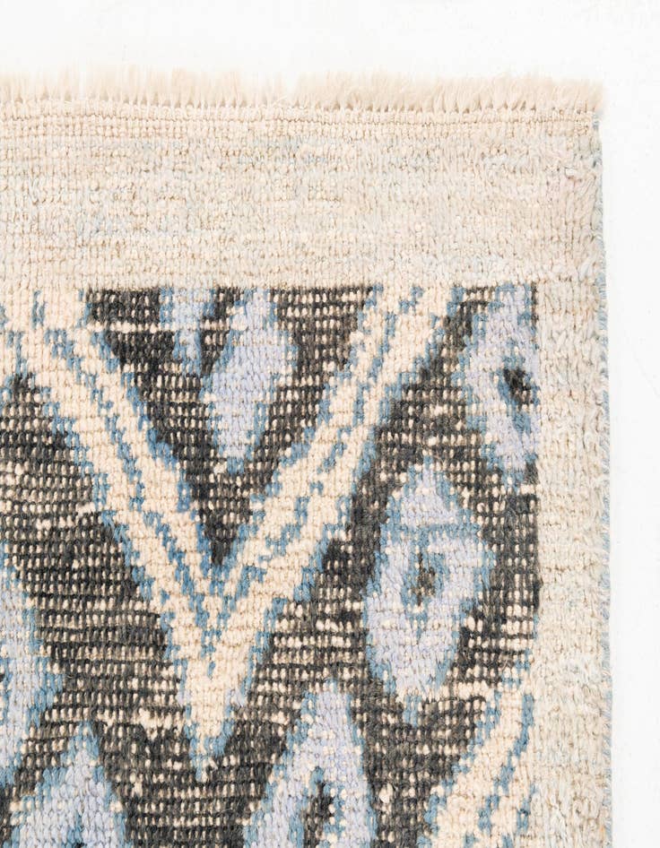 Detail image of 8' 3 x 10' 3  Hand Knotted Moroccan Wool Rug