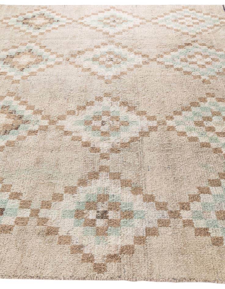 Detail image of 7' 9 x 10' 4 Hand Knotted Moroccan Wool Rug